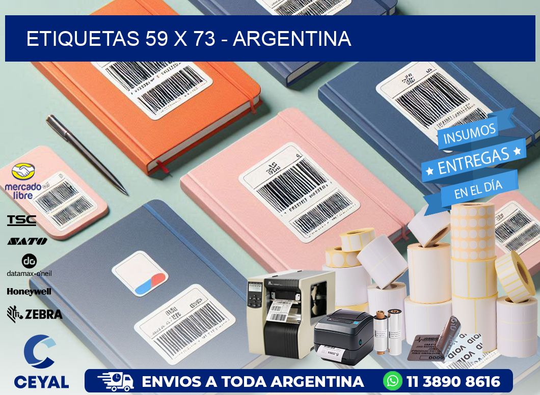 ETIQUETAS 59 x 73 - ARGENTINA