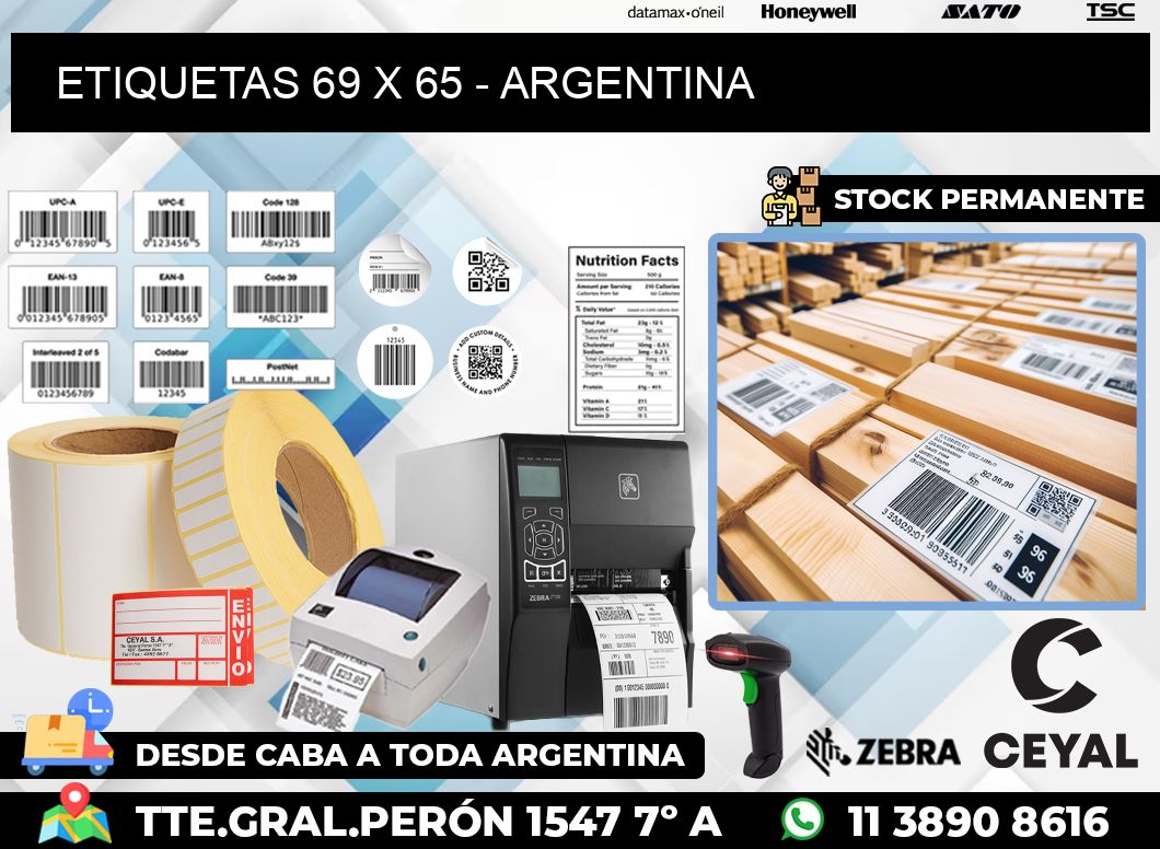 ETIQUETAS 69 x 65 – ARGENTINA