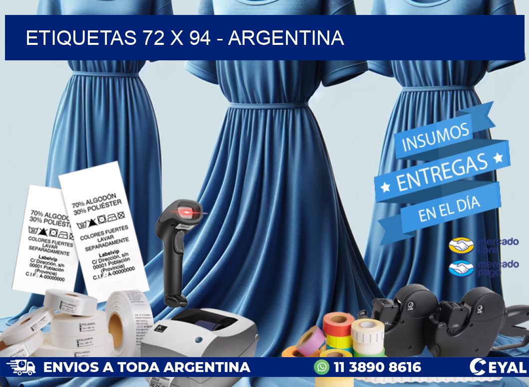 ETIQUETAS 72 x 94 – ARGENTINA