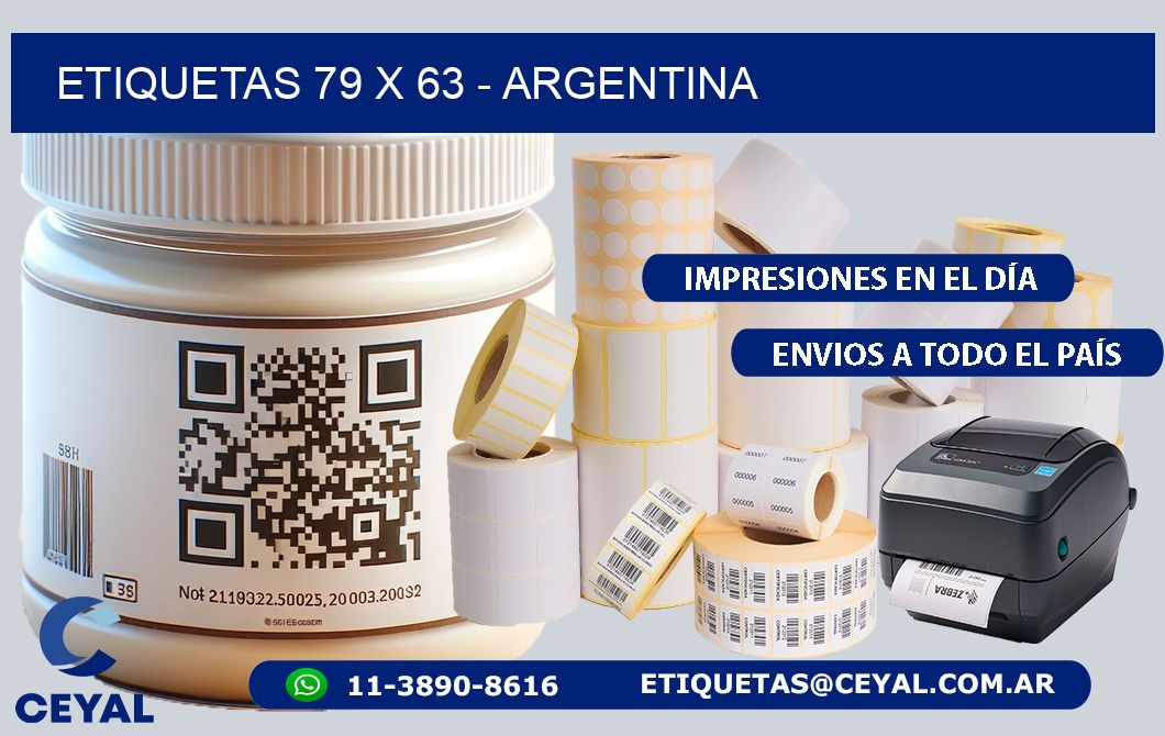 ETIQUETAS 79 x 63 - ARGENTINA