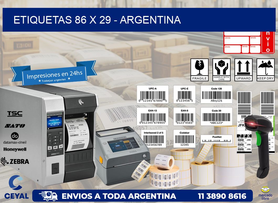 ETIQUETAS 86 x 29 – ARGENTINA