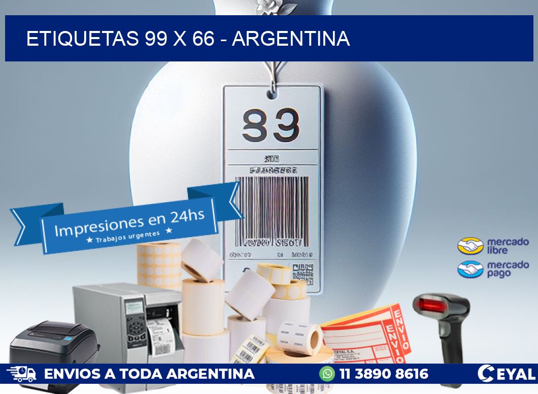 ETIQUETAS 99 x 66 - ARGENTINA