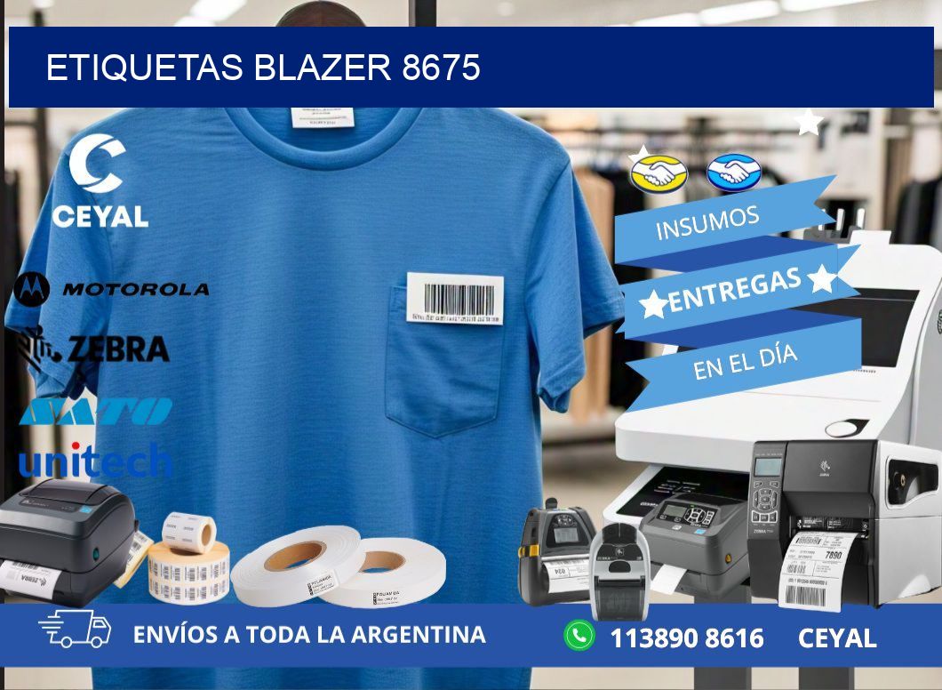 ETIQUETAS BLAZER 8675