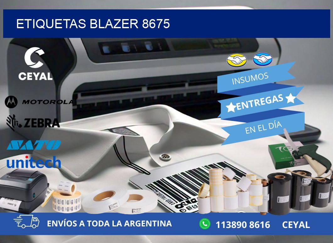 ETIQUETAS BLAZER 8675