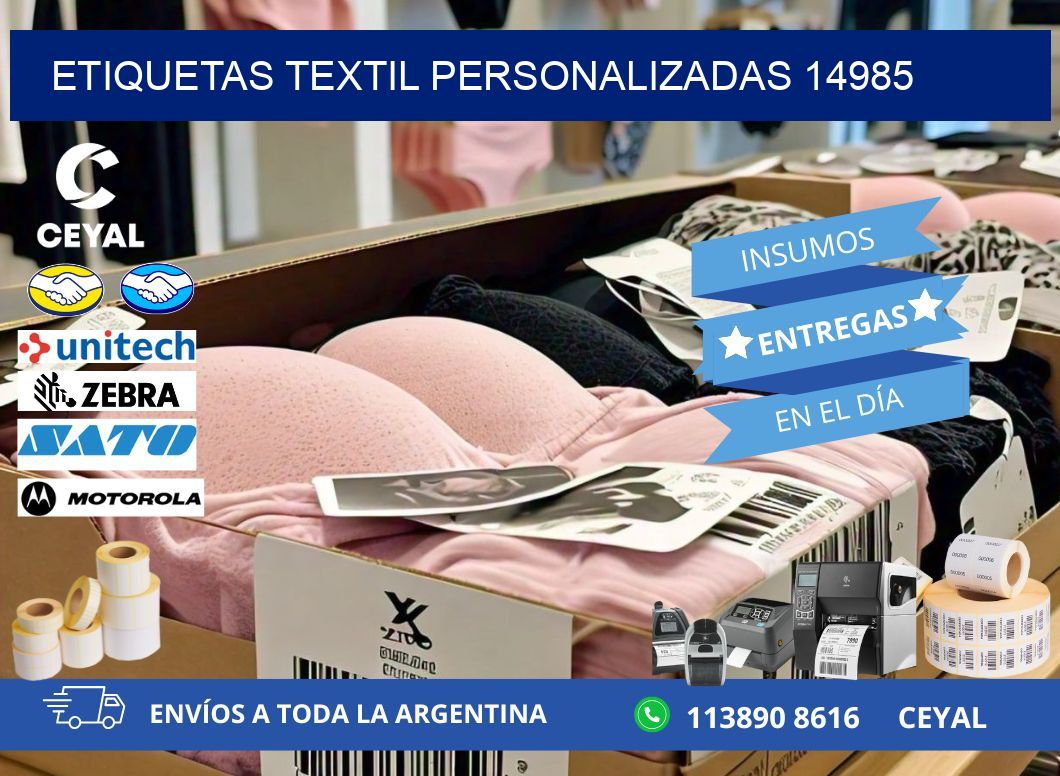 ETIQUETAS TEXTIL PERSONALIZADAS 14985