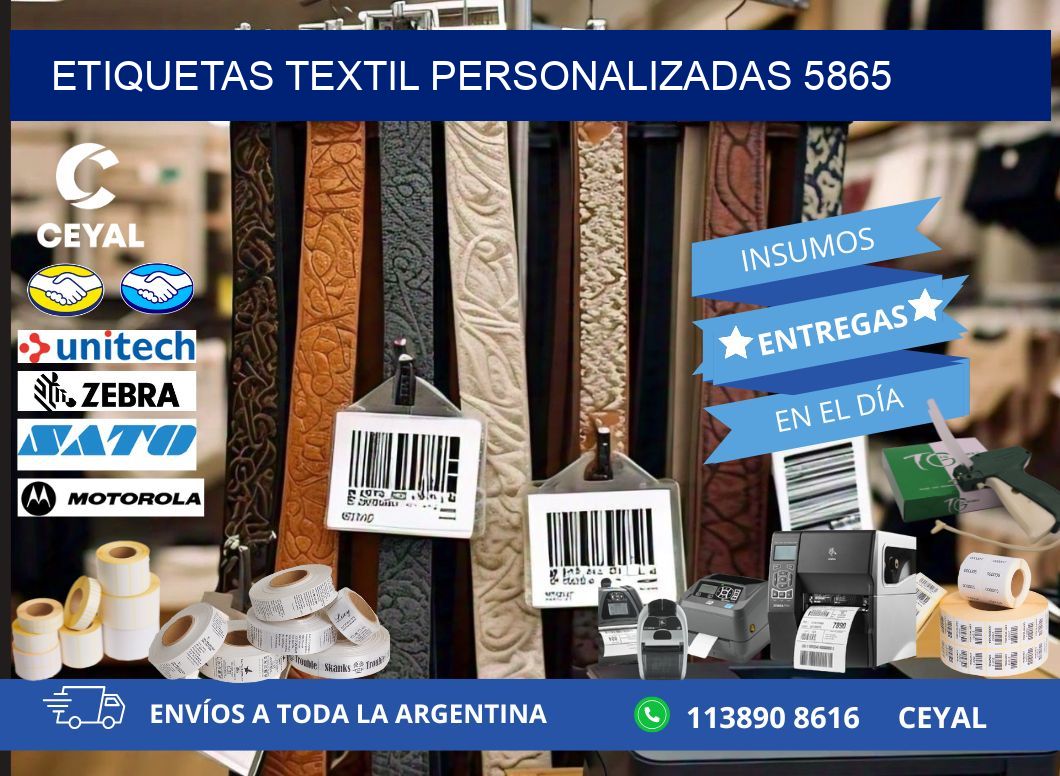 ETIQUETAS TEXTIL PERSONALIZADAS 5865