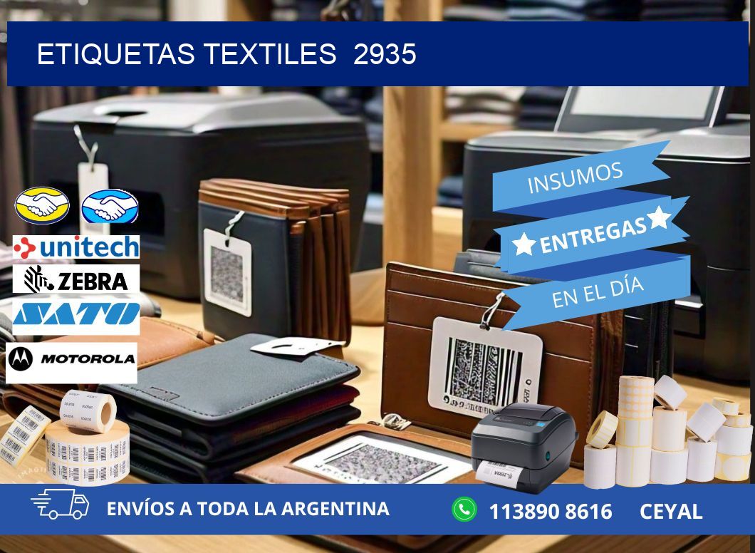 ETIQUETAS TEXTILES  2935